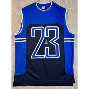 Vintage~Air Jordan Jumpman Athletic Sleeveless Jersey Shirt~Nike XL~Embroidery
